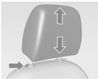 Ajuste do encosto de cabeça