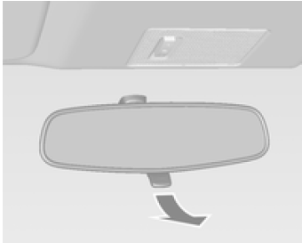 Espelho retrovisor interior