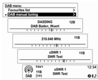 DAB-DAB desligado/DAB-FM