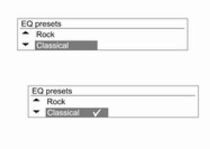 Configurações de timbre