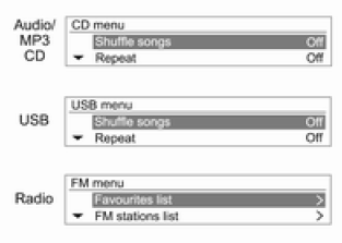 Entrada (AUX) de reprodução de som exterior ou CD/MP3/USB/iPod