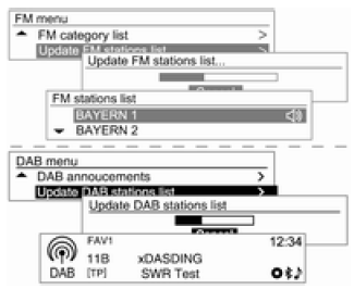 AM/FM ou DAB