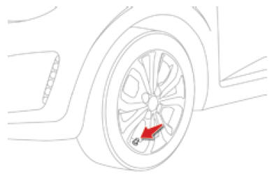 Detecção de pressão baixa dos pneus