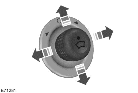 Espelhos externos elétricos (Se equipado)