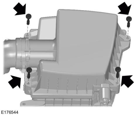 Substituição do filtro de ar do motor