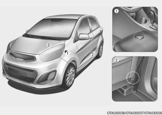 Sistema de retenção suplementar (SRS) de airbags (se instalado)