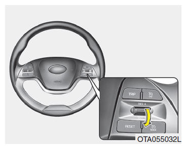 Sistema de controlo da velocidade de cruzeiro 