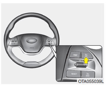 Sistema de controlo da velocidade de cruzeiro 