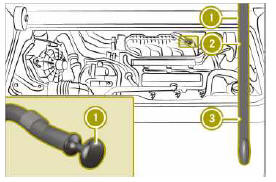 Para a verificação do óleo do motor, o veículo